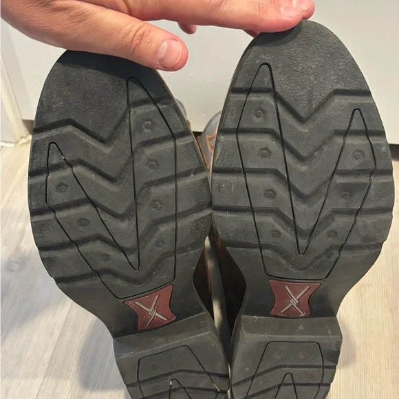 Twisted X Brown and Gray Cowboy Boots